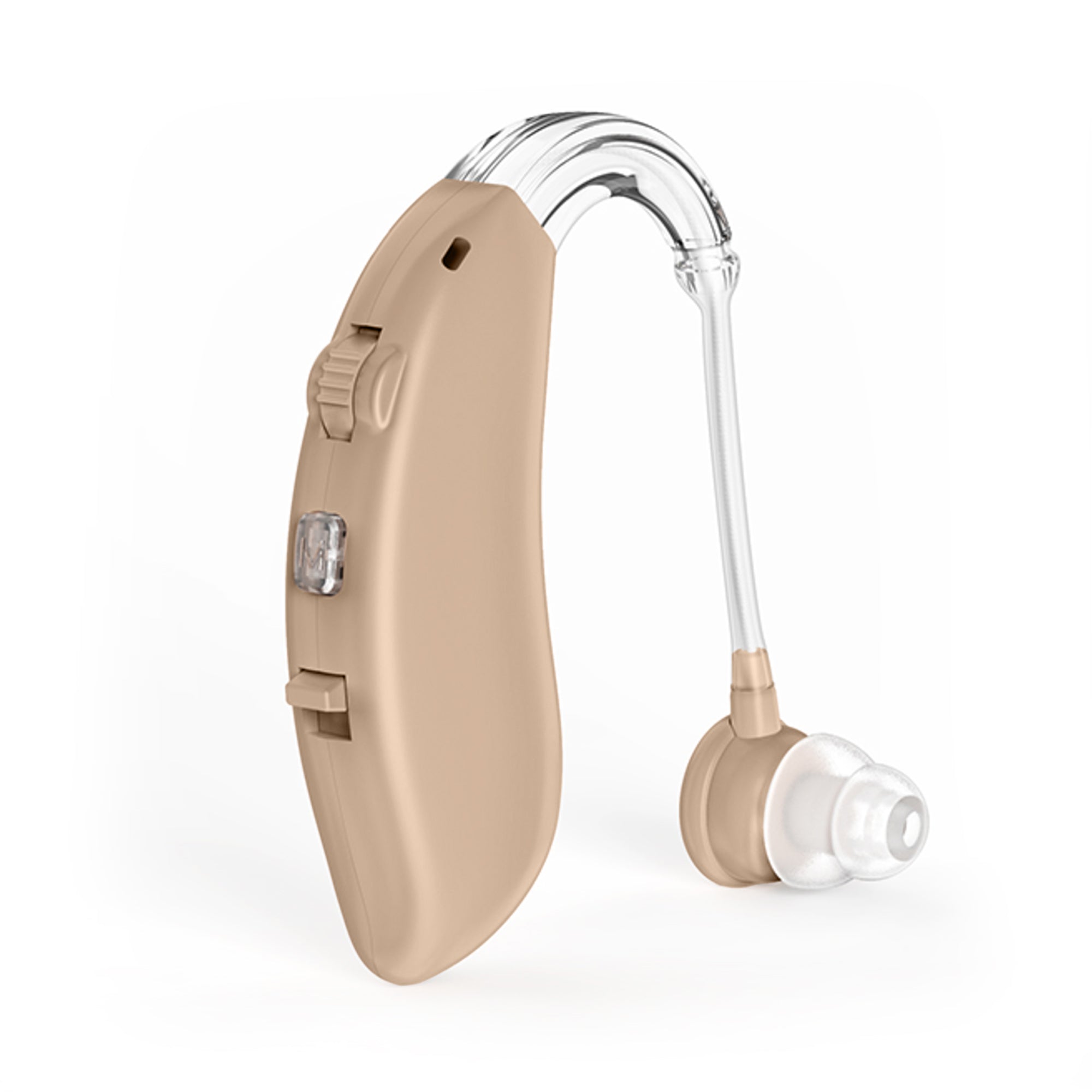 Rechargeable Digital Hearing Aids - Hearing Aids Set with New Digital Technology - Almost Invisible BTE Design with Quick Recharge - Personal Sound Aids by MEDca