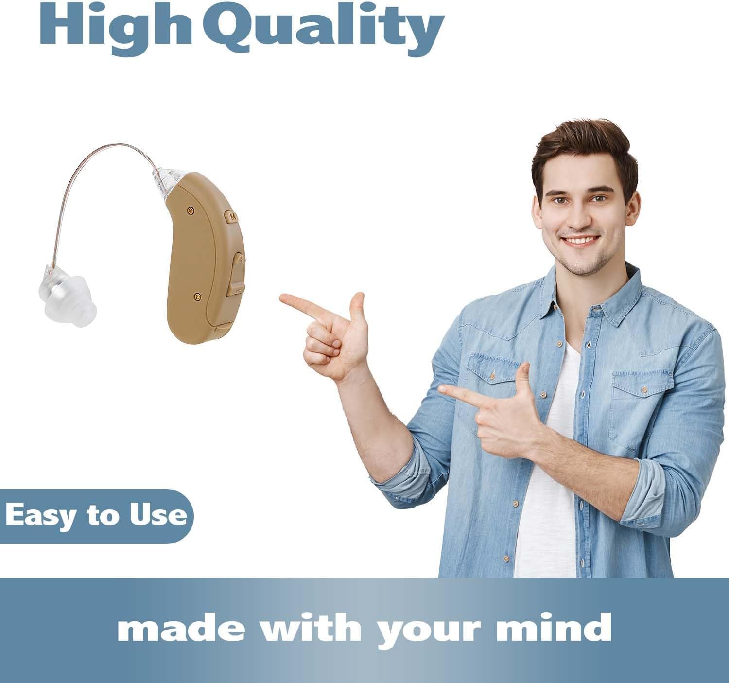 MEDca Digital High Power BTE Hearing Personal Sound Aids