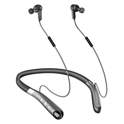 Rechargeable Hearing Aids - Wireless Hands-Free Neckband, Noise Reduction Neck Sound Amplifying Device Helps Aid Comfortable Hearing for Listening, Watching TV, Conversations for Seniors & Adults