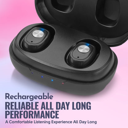 Rechargeable Hearing Aids Pair w/ Noise Cancelling, Digital Sound Device for Seniors & Adults - ITC Nano Personal Aids - One Touch Control & Low Sound Distortion Hearing Assist Device