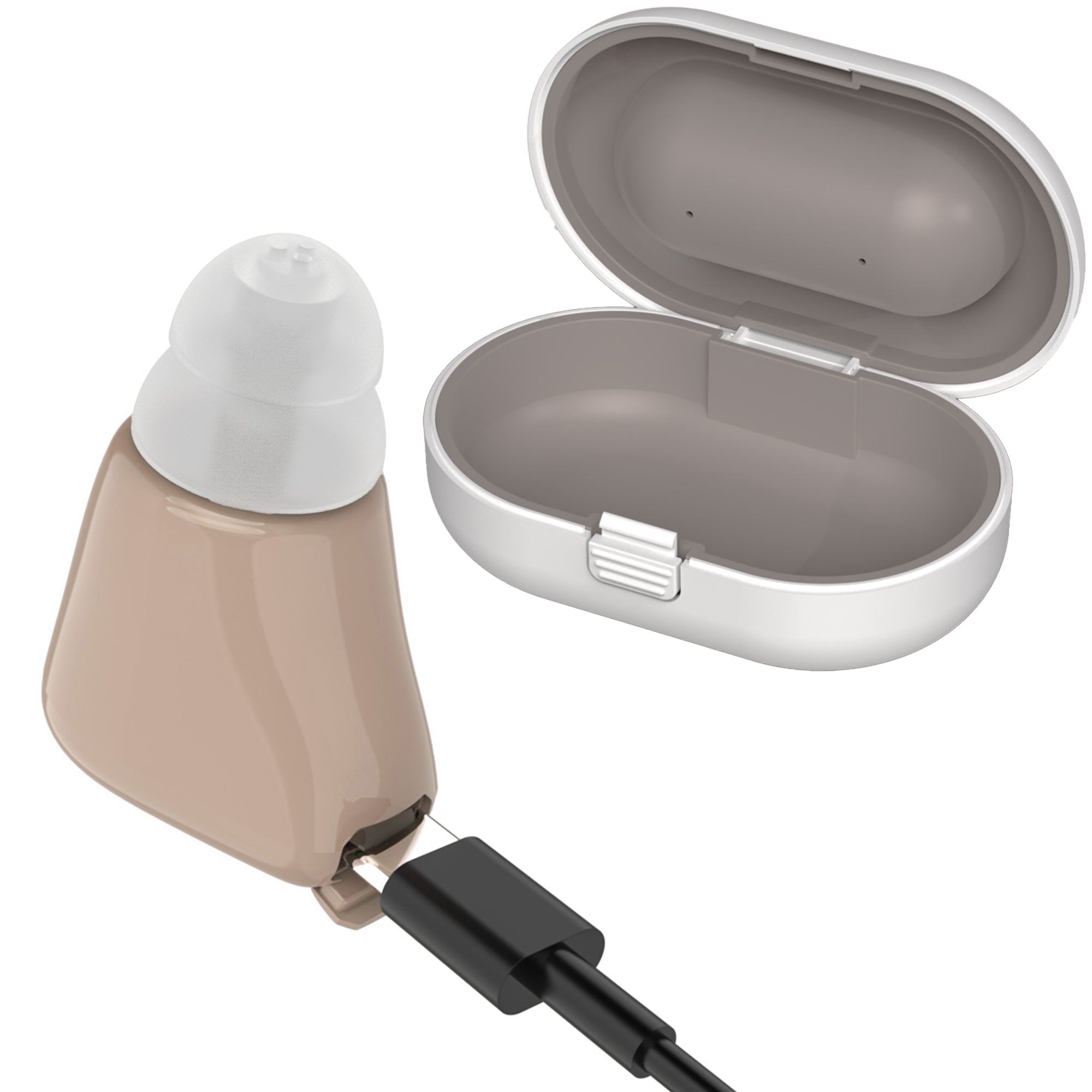 MEDca ITE Mini Rechargeable Ear Hearing Aids