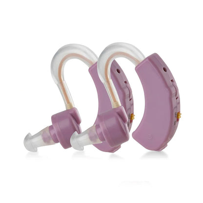 Digital - Set of 2 Small BTE a Behind the Personal Device and Enhancer with Reducing Feature for Adults, Seniors & Women