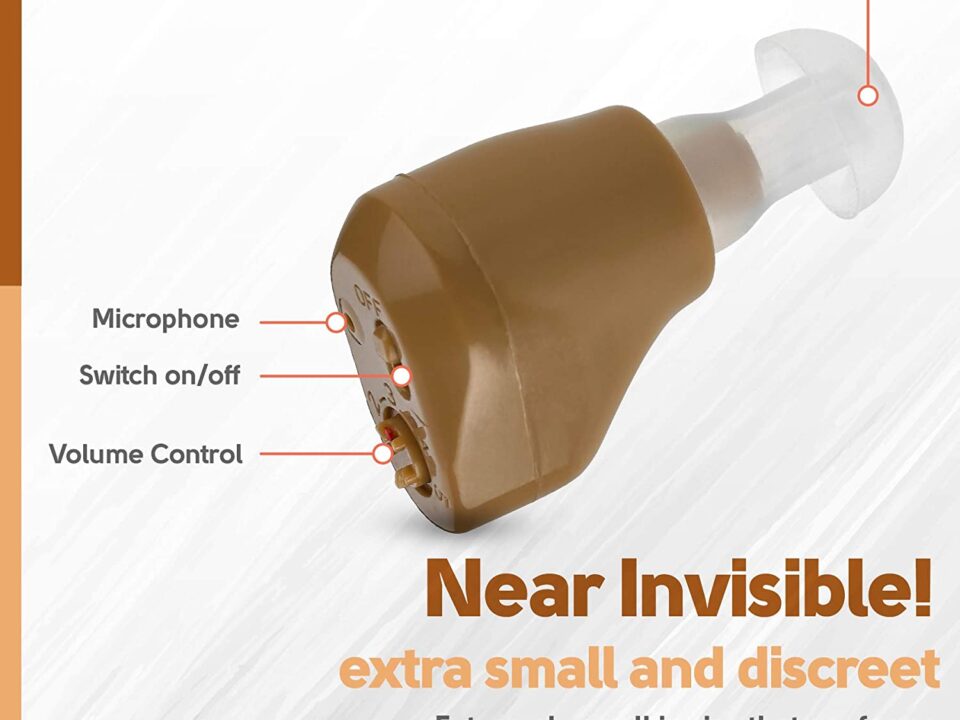 Rechargeable invisible hearing aids