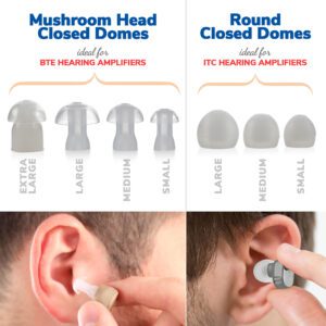 Hearing Aid Domes - Universal Domes for Hearing Aids