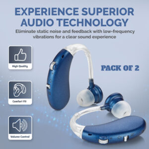 MEDca Digital Hearing Amplifier Pair