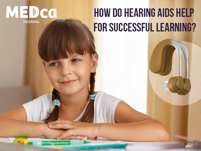 How do hearing aids help for successful learning