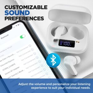 Rechargeable Hearing Amplifier Earbuds for Adults & Seniors