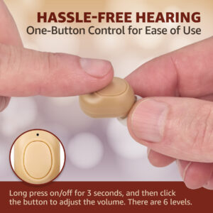 Rechargeable Hearing Aids for Seniors and Adults